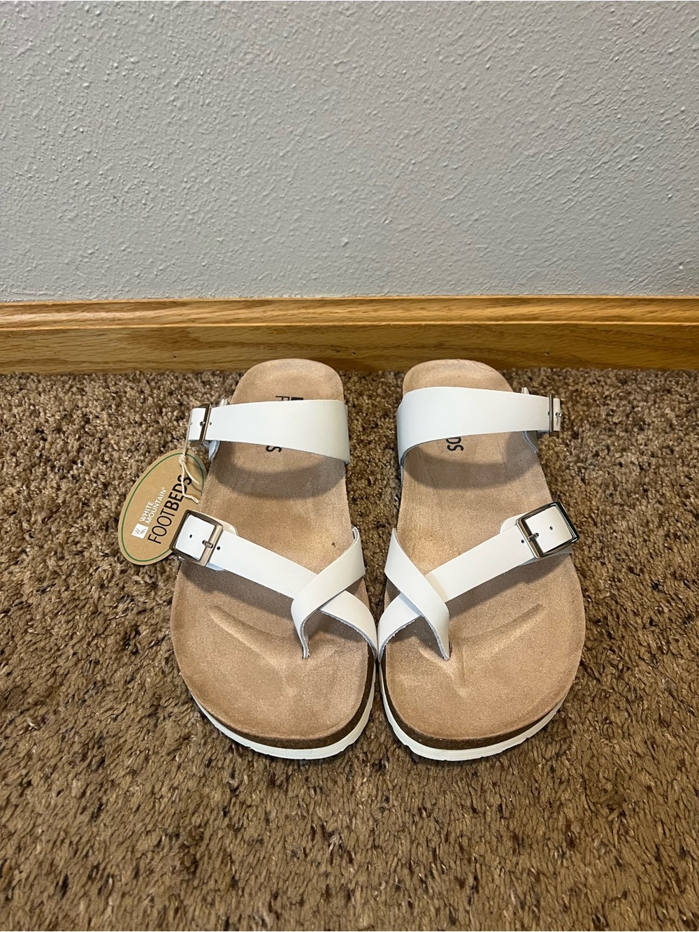 White Mountain Footbeds Gracie Sandals